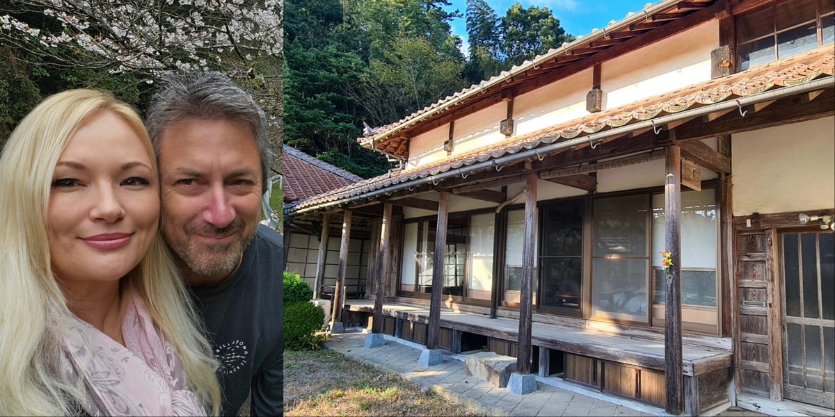 Couple's Retirement Plan Includes Restoring Abandoned House in Japan